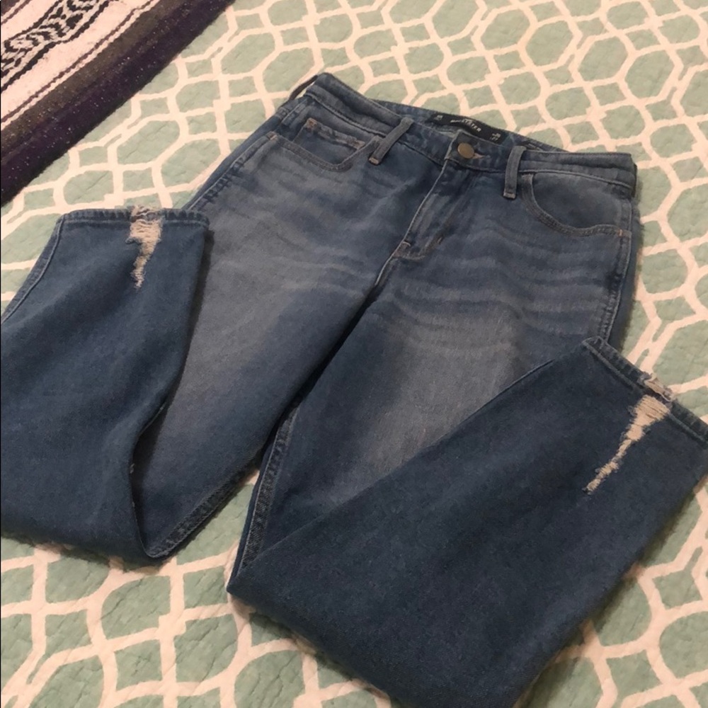 Hollister High Rise Mom Jeans